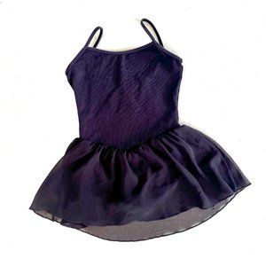 Good Condition Bloch Ballet Leotard w/ Built-In Skirt Girls 8-10